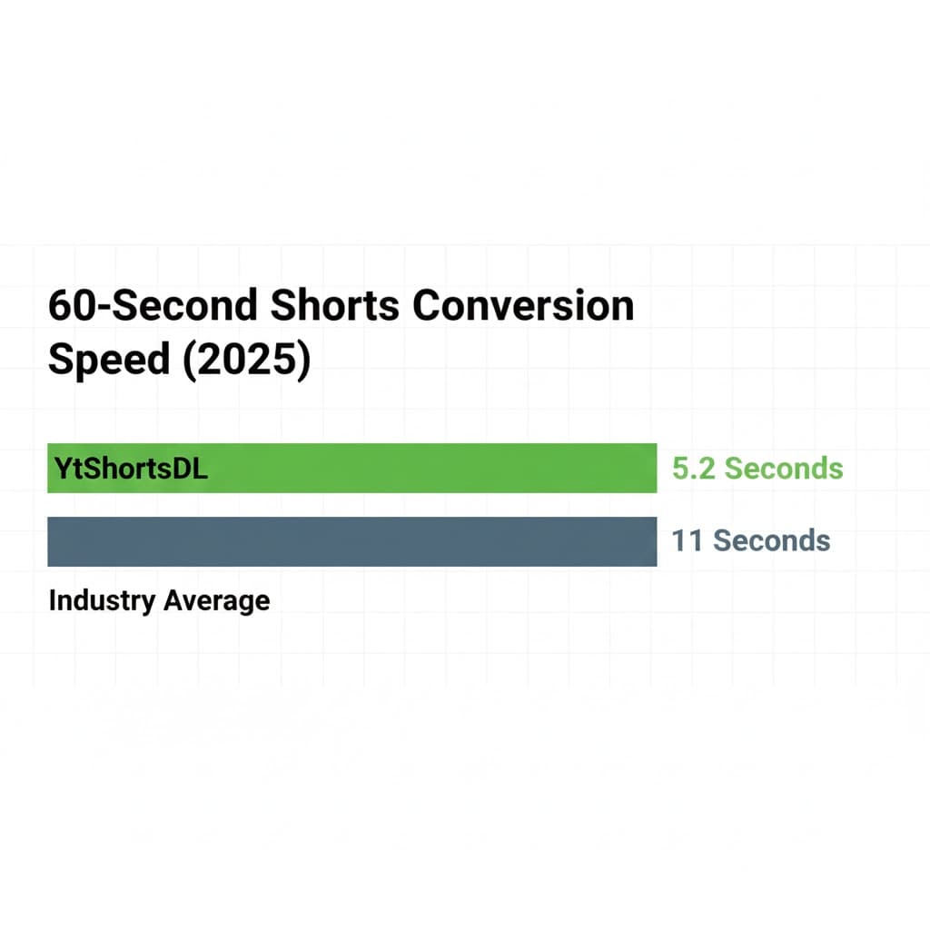 60-Second Shorts MP3 Conversion Performance Audit (2025) bar chart